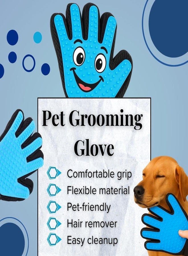 REGIIS Pet Grooming Kit with Professional Nail Clipper, Deshedding Glove, Grooming Brush, and Cleaning Tools for Dogs(PACK OF 4) - Image 3
